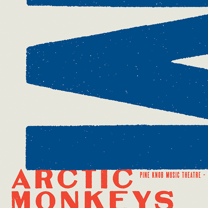 Arctic Monkeys08/29/23Poster Artist Proof — swing from the rafters